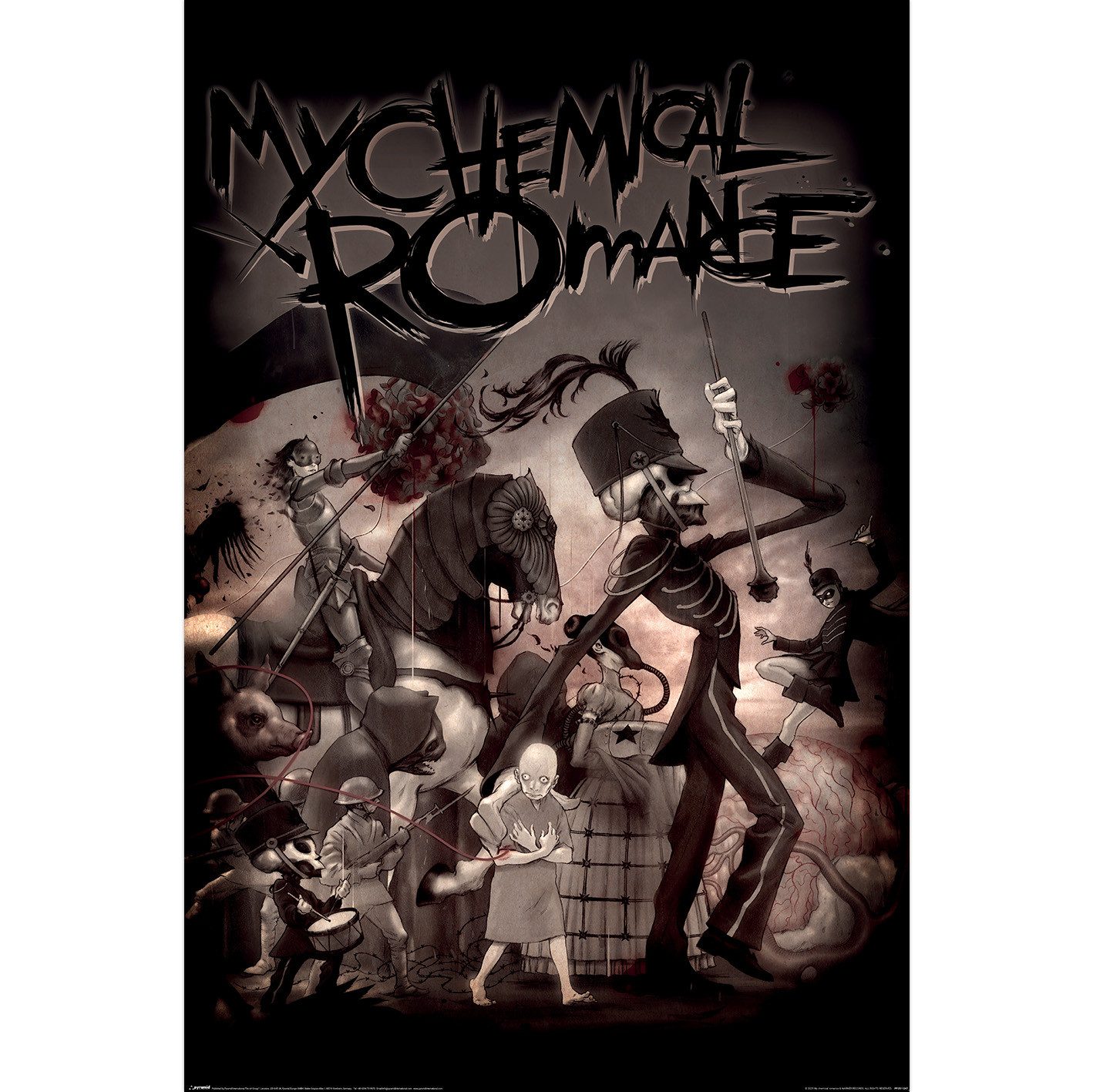 Poster My Chemical Romance - Black Prade - Poster 61x91,5 cm