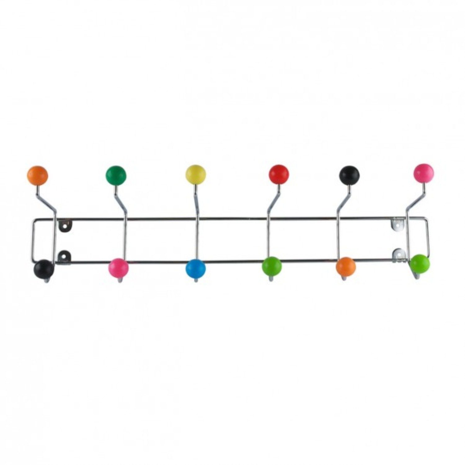Garderobenhaken Garderobe Saturnus mit bunten Bällen - XL