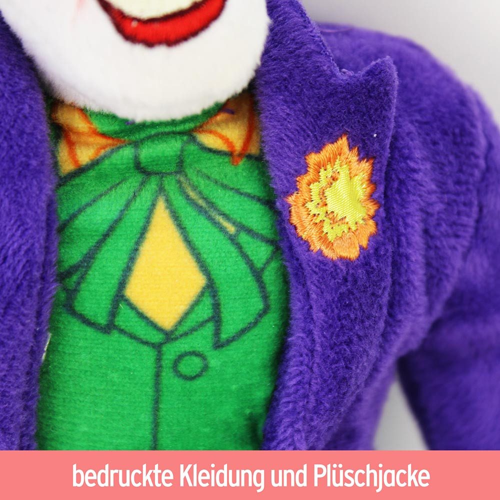 BEMIRO Tierkuscheltier Joker Kuscheltier DC aus Plüsch - ca. 32 cm