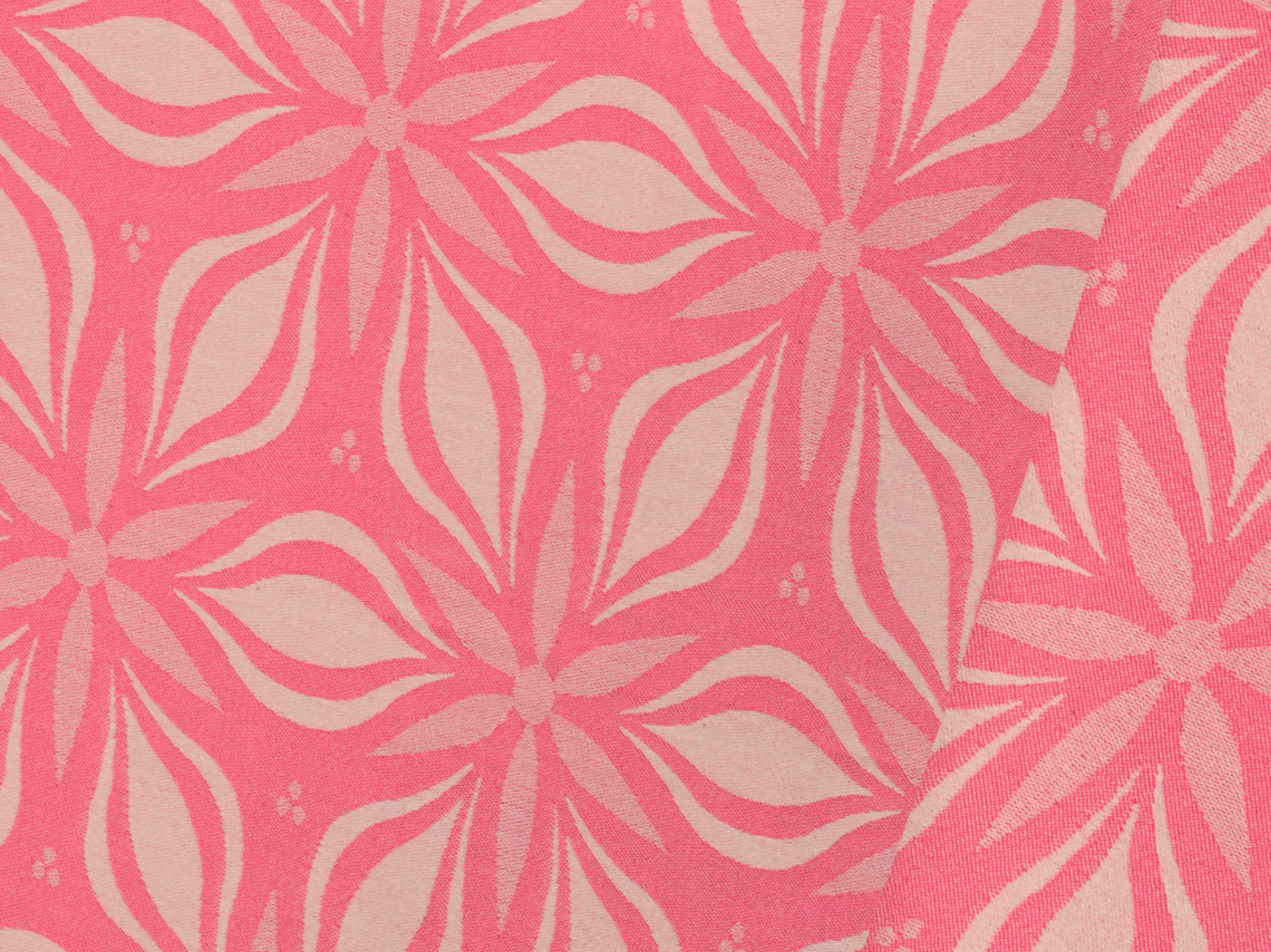 nachhaltig Floret, Tischdecke pink Adam Retro
