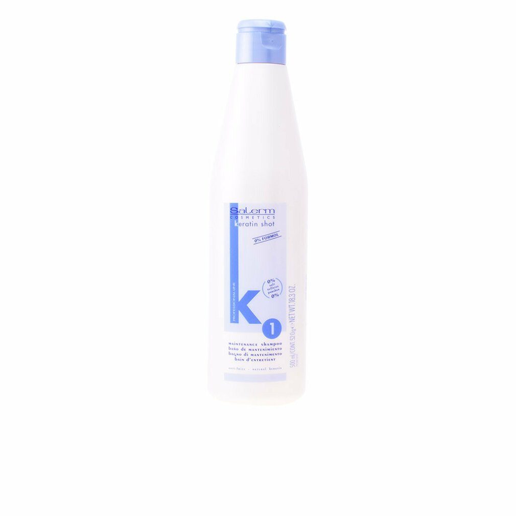 Salerm Haarshampoo Cosmetics Karatin Shot Maintenance Shampoo 500ml