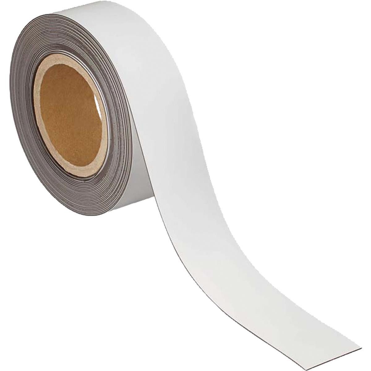 MAUL Magnet MAUL Magnetband, 30 mm x 10 m, Dicke: 1 mm, weiá
