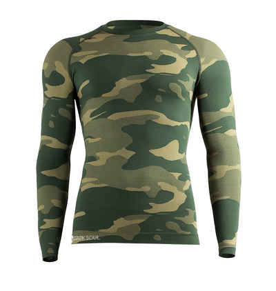 Stark Soul® Funktionsshirt Thermo-Funktionshirt Langarm Camouflage,Outdoor-Ski Unterwäsche,Herren