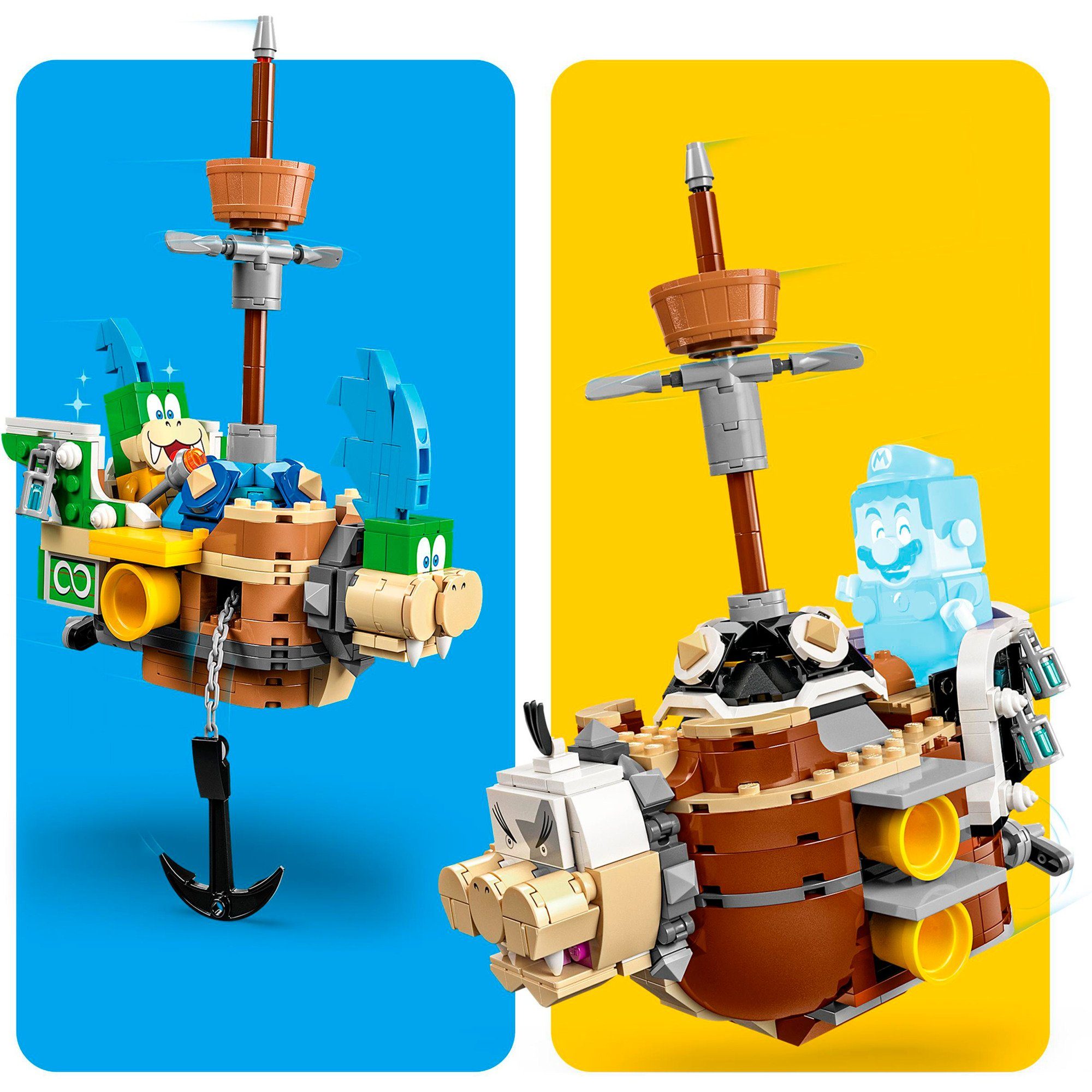 LEGO® Konstruktionsspielsteine Super LEGO Mortons Mario Larry und - Luftgaleeren