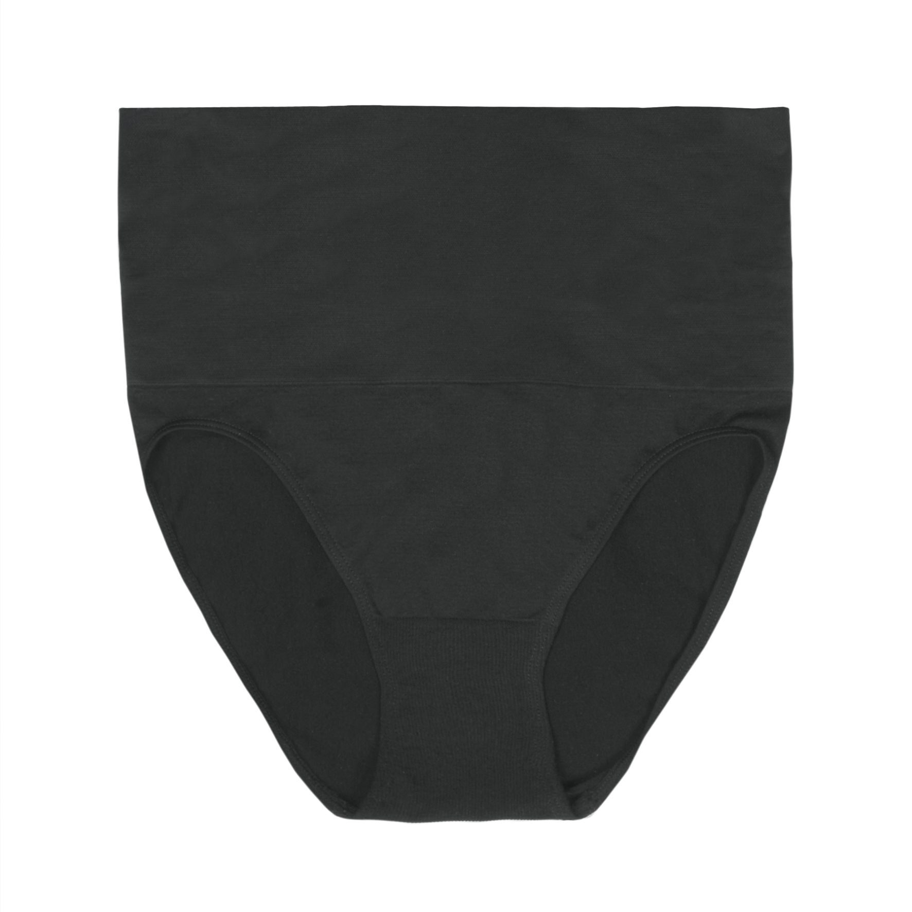 Slips Seamless ohne schwarz (2-St) Damen Shapinghemd - Form oder Shapewear Seitennähte Cocain Seamless Form underwear Unterhemden