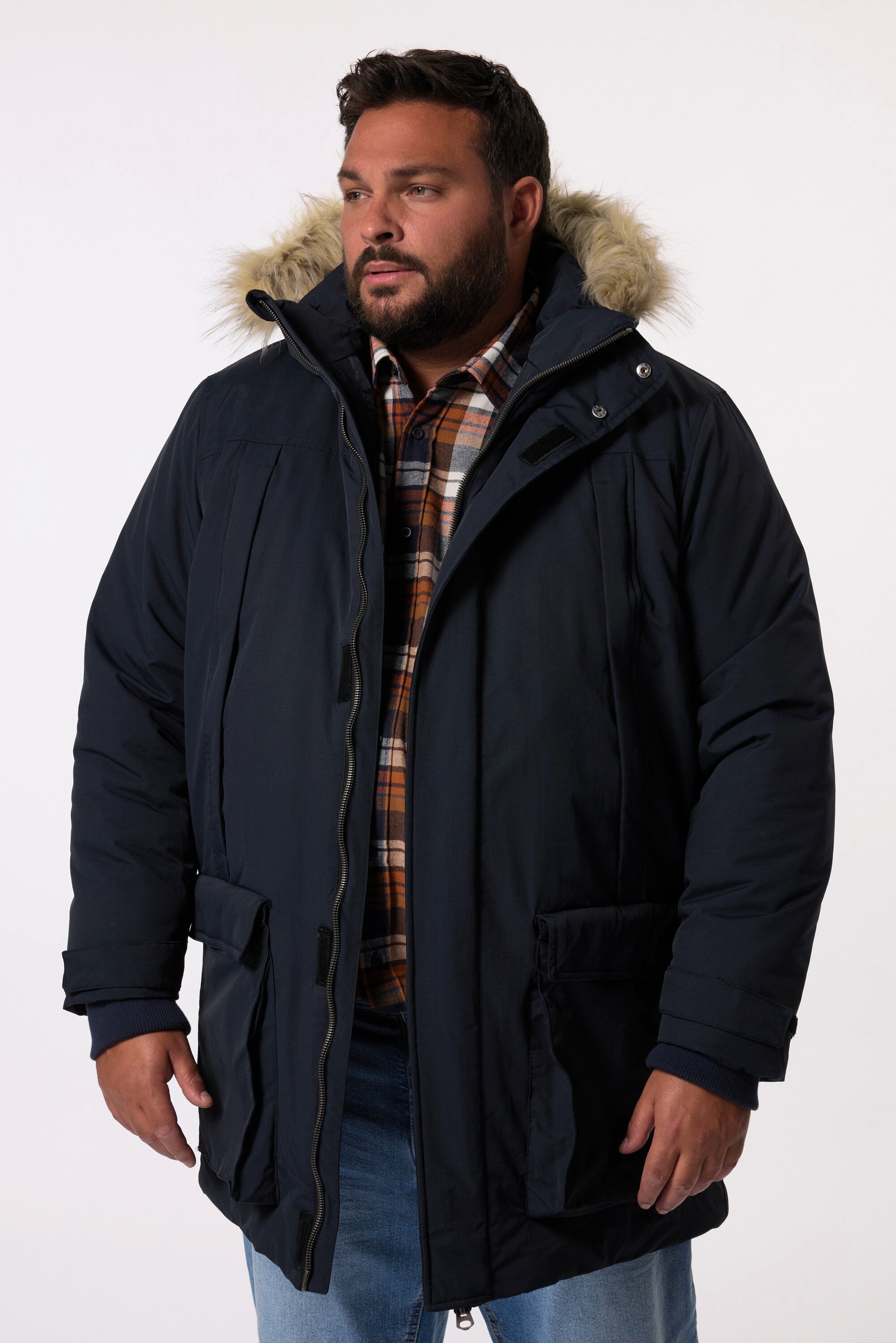 Men Plus Parka Men+ Funktions-Parka wasser- windabweisend Kapuze günstig online kaufen