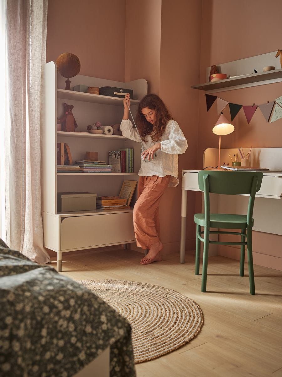 Compleo Regal mit Schublade JUNA, Bücherregal für Kinderzimmer