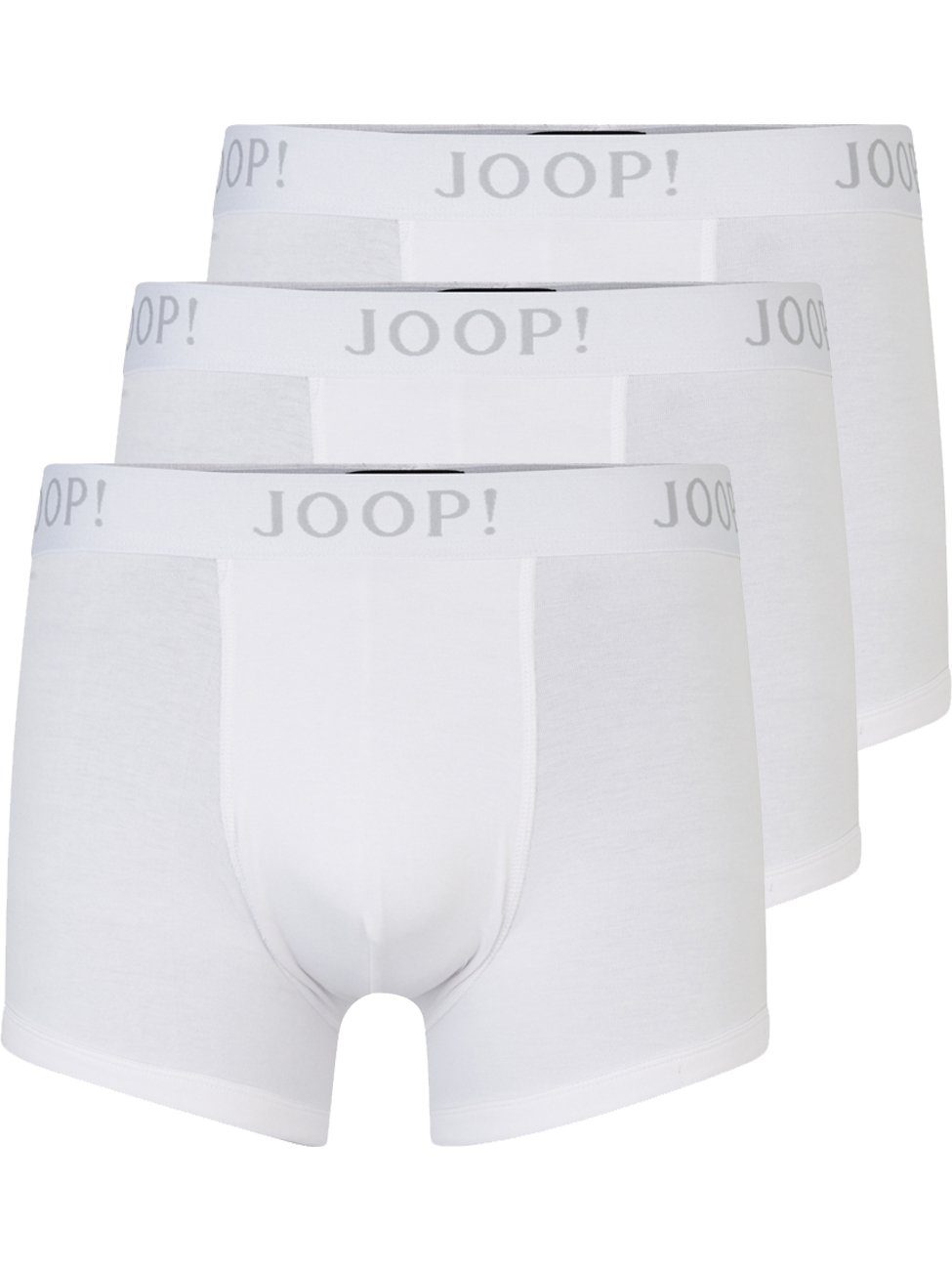 Joop! Boxershorts JB-3-PACK-BOXER (1-St) mit Stretch Weiß 100