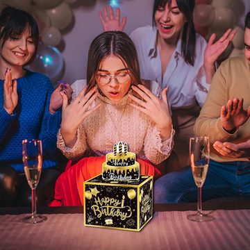 Coonoor Spielbogen Premium Überraschungsbox Lustige Geldgeschenke Geburtstag, DIY Überraschungsbox Passend für Geburtstag, Muttertag, Abschlussfeier