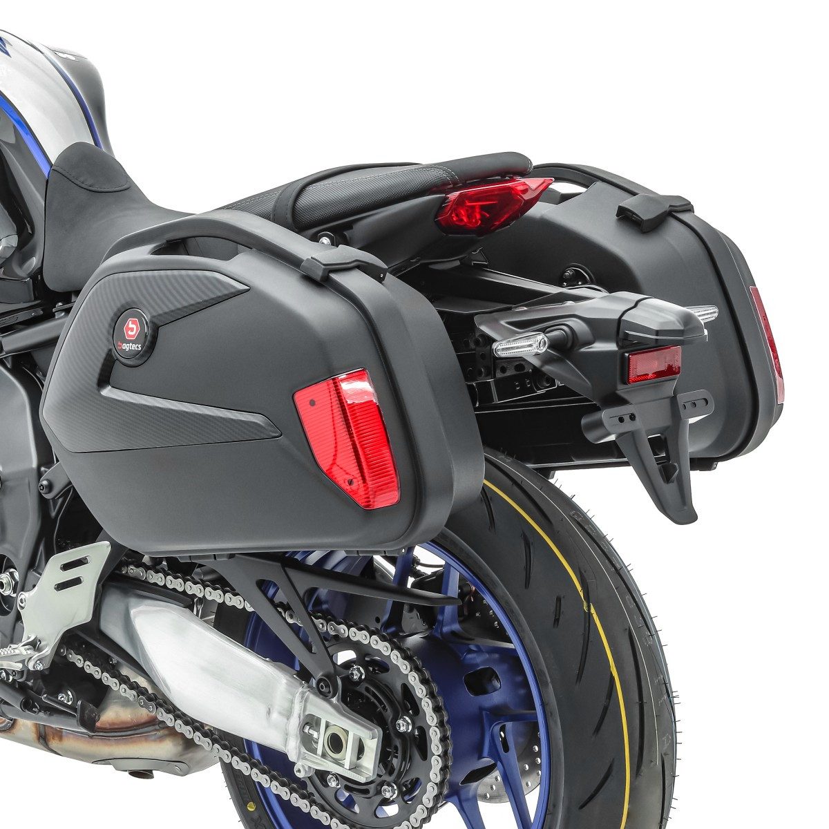 Bagtecs Kofferset Motorrad Koffer + Kofferträger Seitenkoffer Universal # S günstig online kaufen