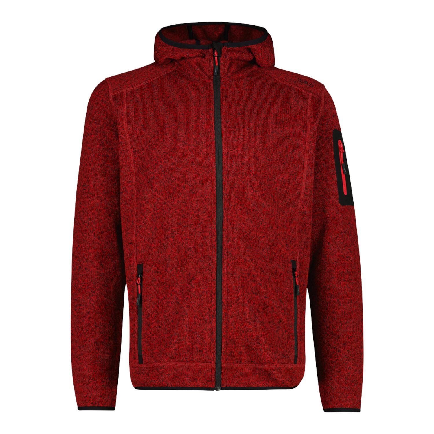 CMP Fleecejacke CMP Herren Fleecejacke Knitted Fix Hood Jacket 3H60847N günstig online kaufen