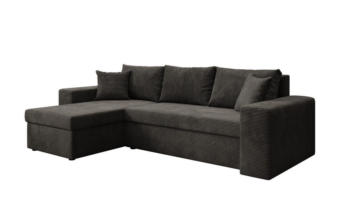 Luxusbetten24 Schlafsofa Designer Sofa Denver, mit Stauraum und Schlaffunktion