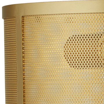 etc-shop Tischleuchte, Leuchtmittel nicht inklusive, Tischleuchte gold Modern Wohnzimmer Tischlampe Design