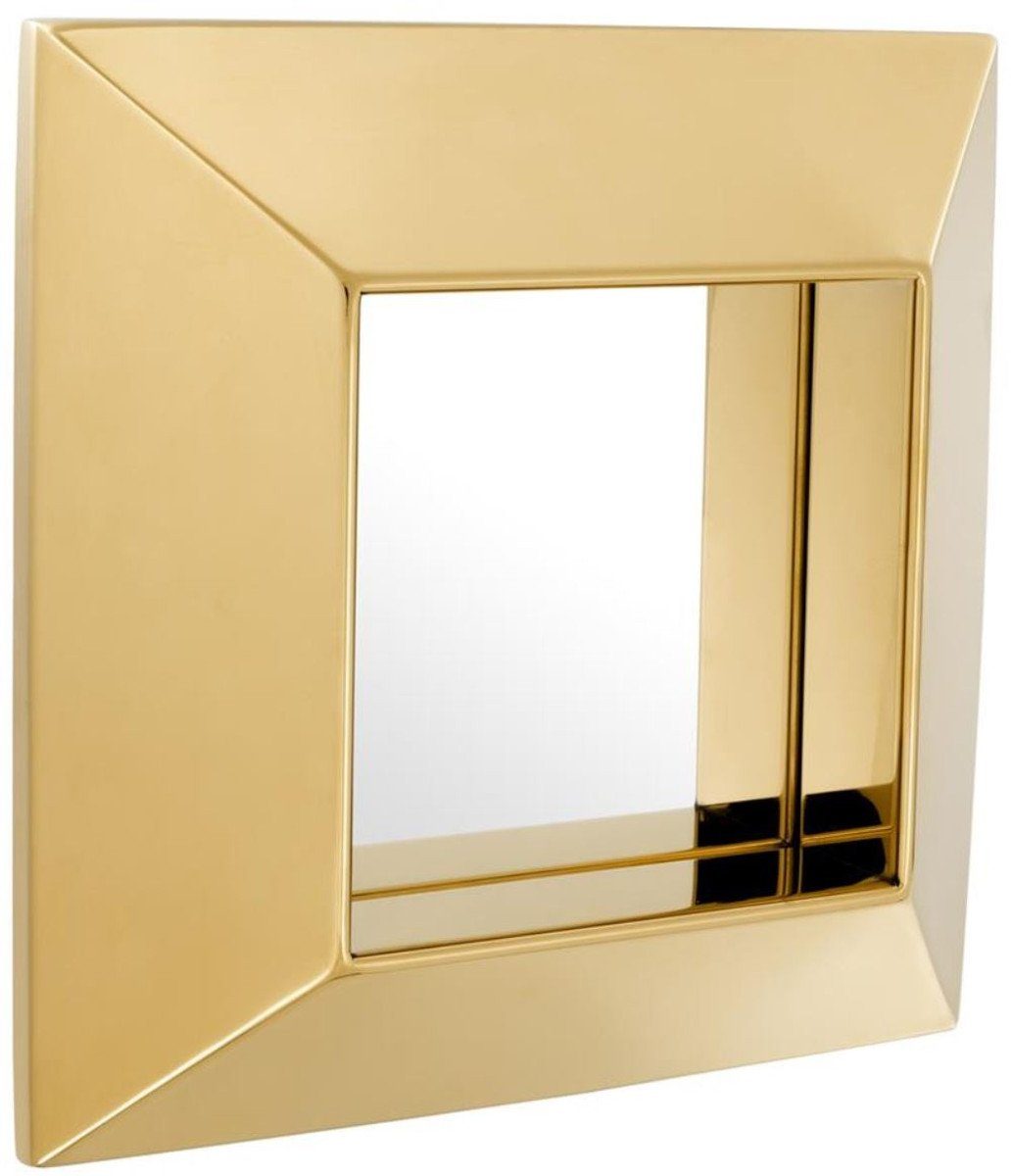 Spiegel - Wandspiegel Spiegel x x Luxus 31 Padrino Edelstahl H. 7 cm Gold 31 Casa