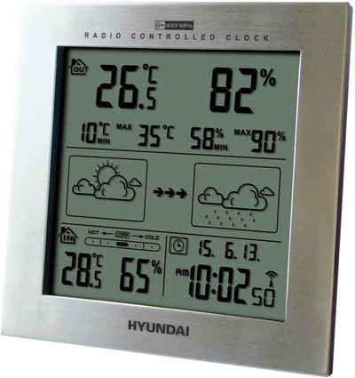 Hyundai »Hyundai WS2244W« Wetterstation (mit Außensensor)
