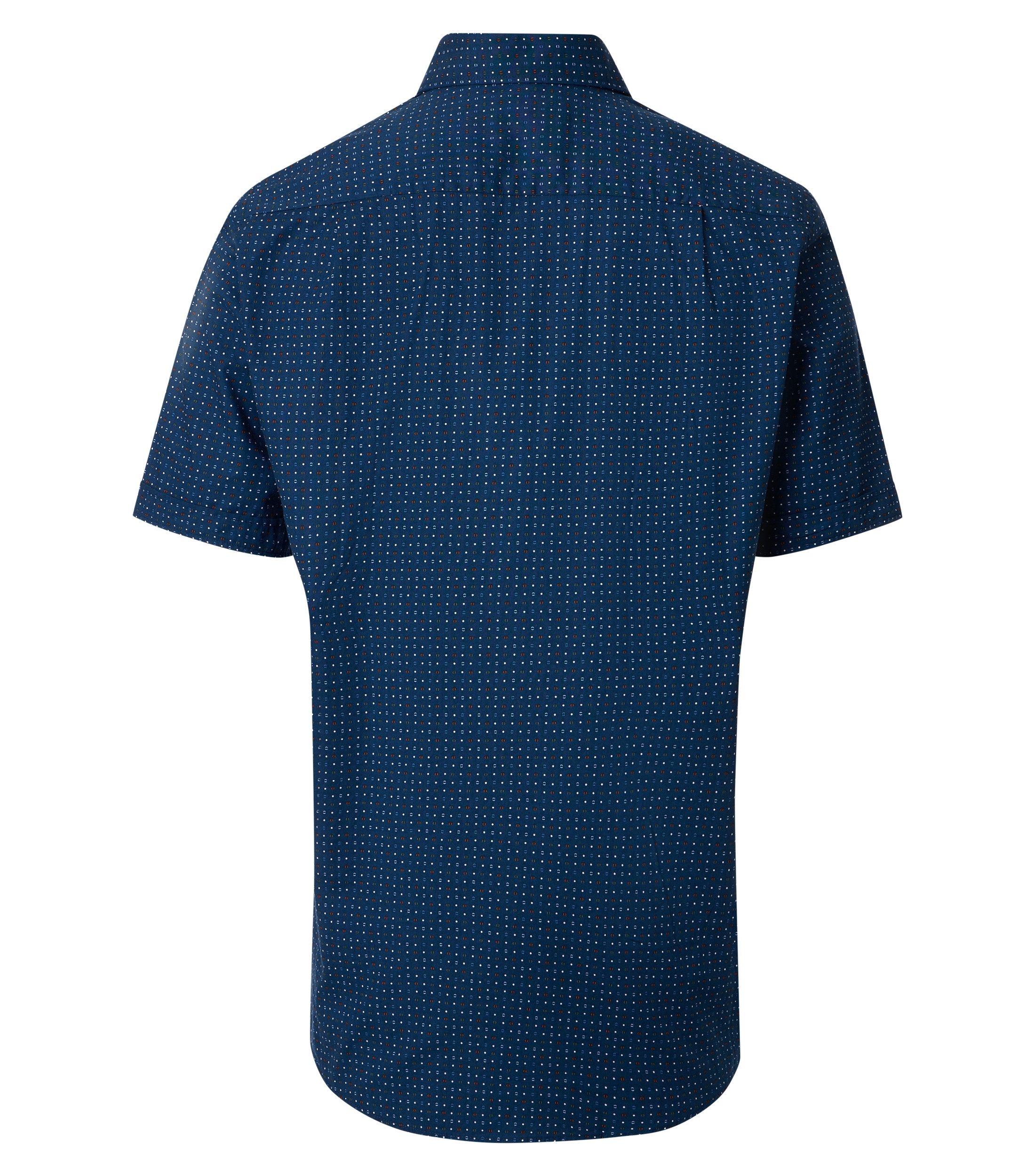 Redmond Kurzarmhemd Print Modern Fit