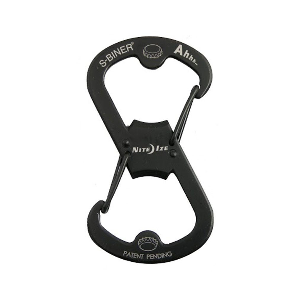 Karabiner S-Biner Ahhh Edelstahl Doppelkarabiner