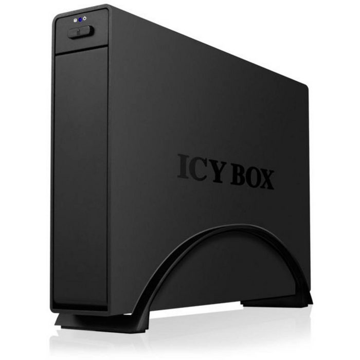 ICY BOX Festplatten-Gehäuse RaidSonic 3.5″ (8.9cm) Festplattengehäuse Alu