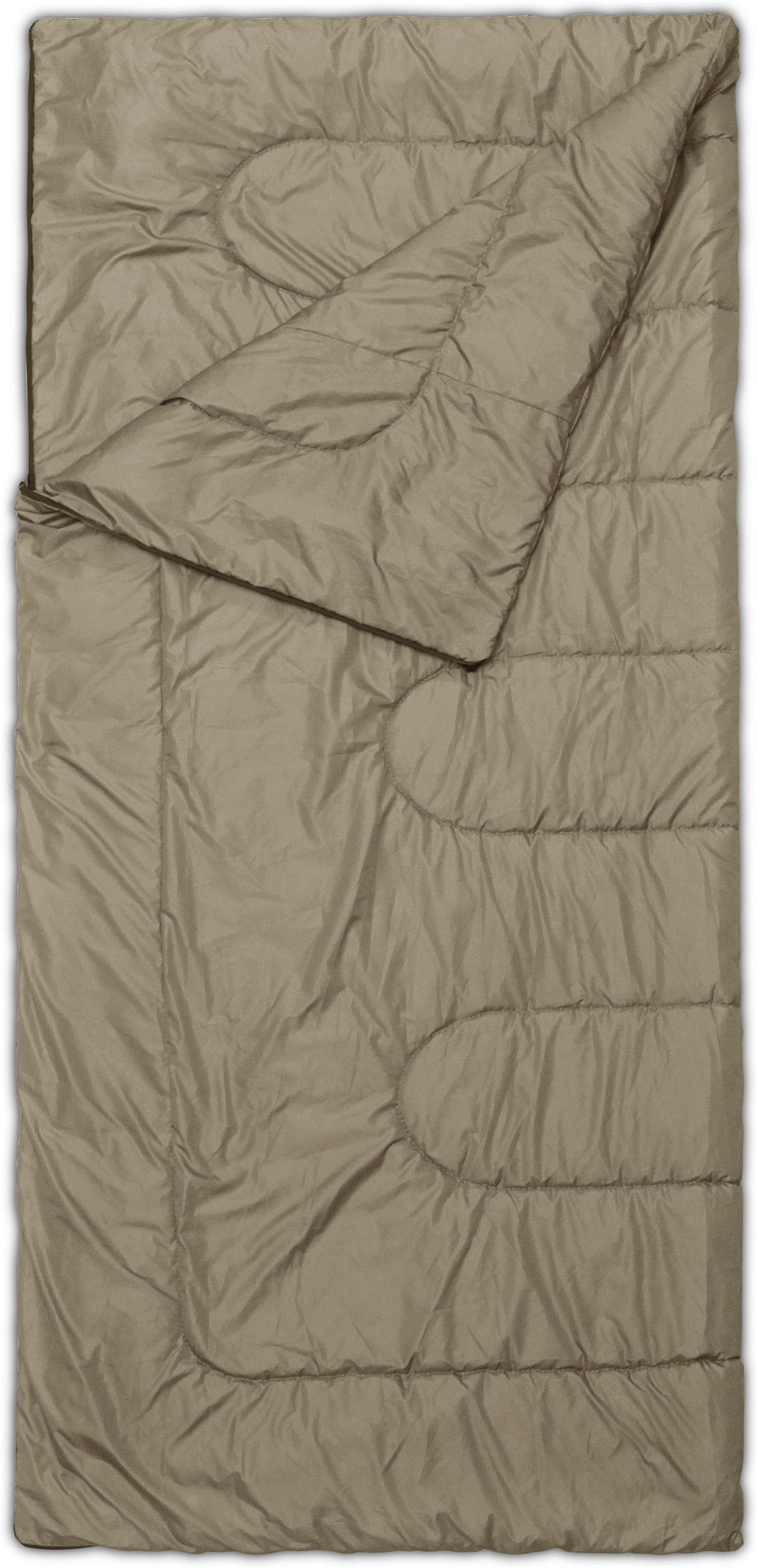 normani Deckenschlafsack 4-in-1 Schlafsack Antarctica, Extrem 4-Jahreszeiten Outdoor-Schlafsack mit Inlett [+27°C bis -40°C]