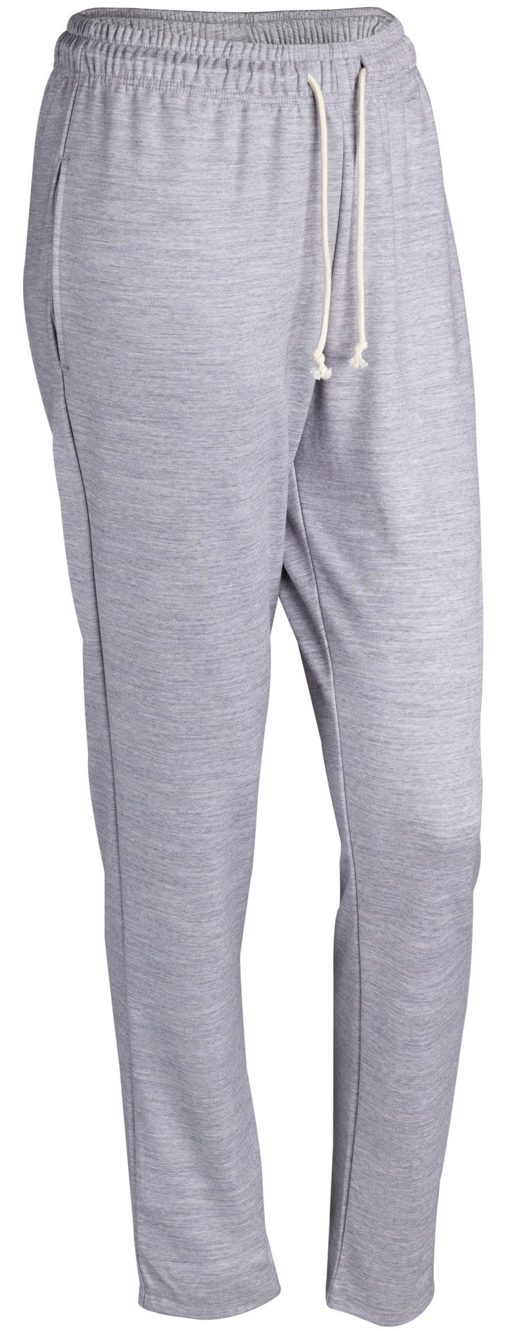 aus (1-tlg) Damen - Merinowolle Kaipara Merino reiner Merino Grau-Melange in Germany Made URBAN 270 Jogginghose Jogginghose Sportswear