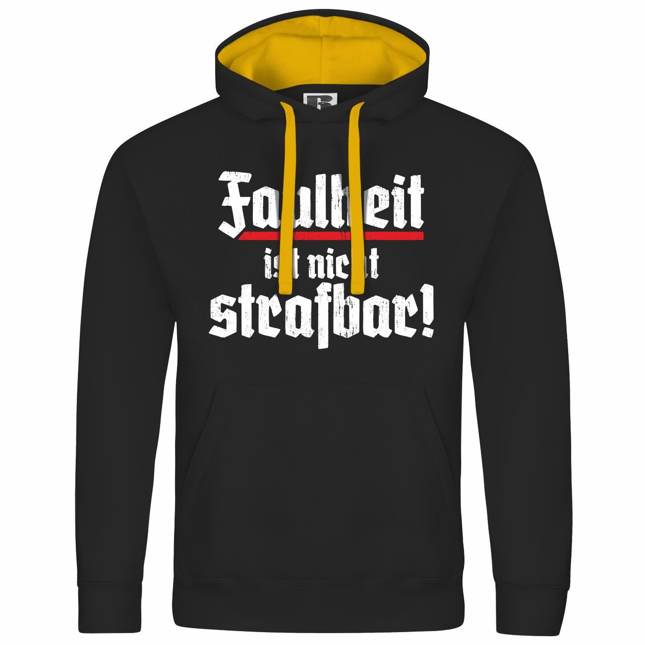 Kapuzenpullover Herren Kapuzenpullover Faulheit ist nicht strafbar
