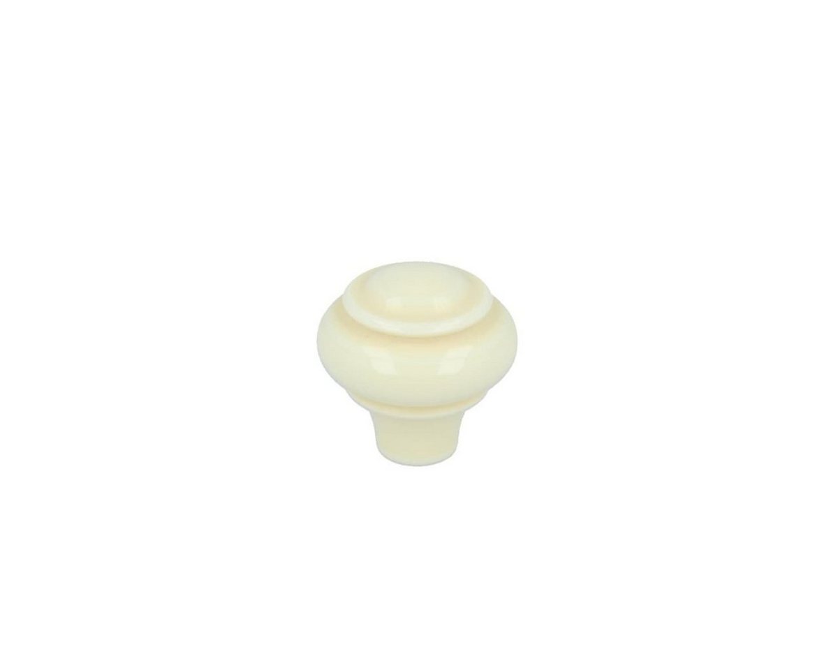 Thumbnail - MS Beschläge Möbelbeschlag Möbelknopf Wandknopf Kommodenknopf Hellgelb 33mm