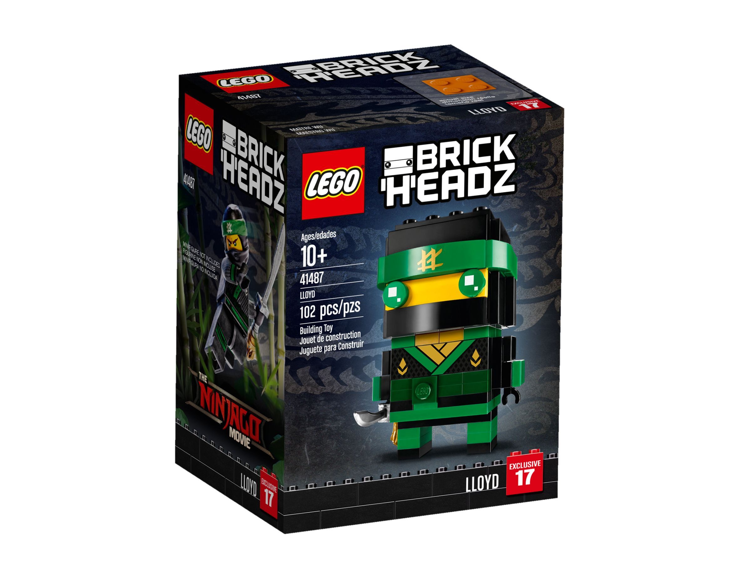 LEGO® LEGO® BrickHeadz 41487 Lloyd Konstruktionsspielsteine, (102 St)