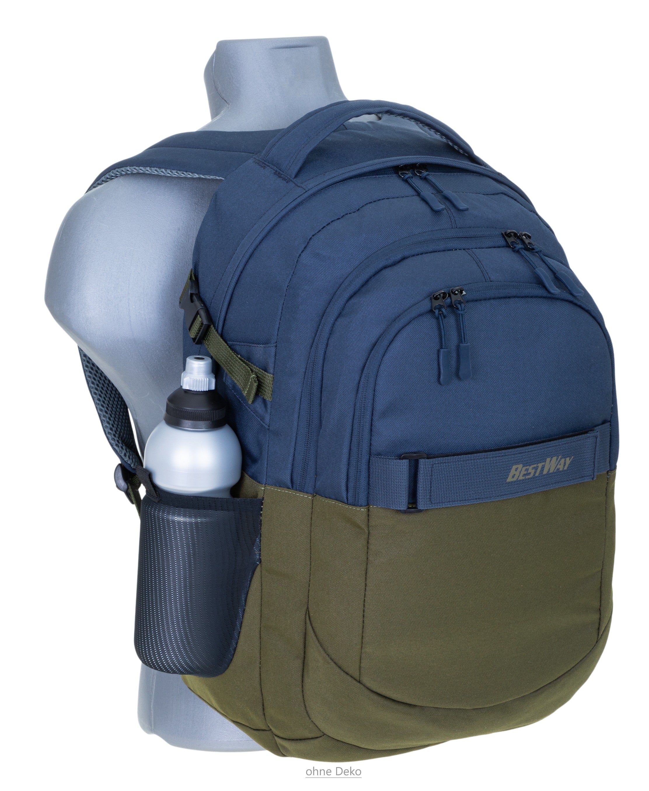 BESTWAY Schulrucksack Evolution Packer 40177, Schultasche Sportbeutel Mäppchen 3 Teile Set +rtm