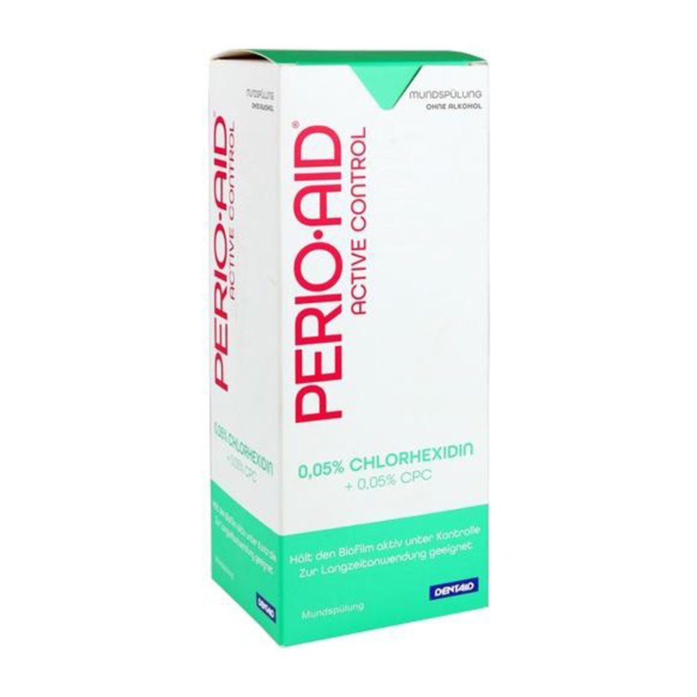 DENTAID GmbH Mundspülung, PERIO AID Active Control Mundspülung, 500 ml