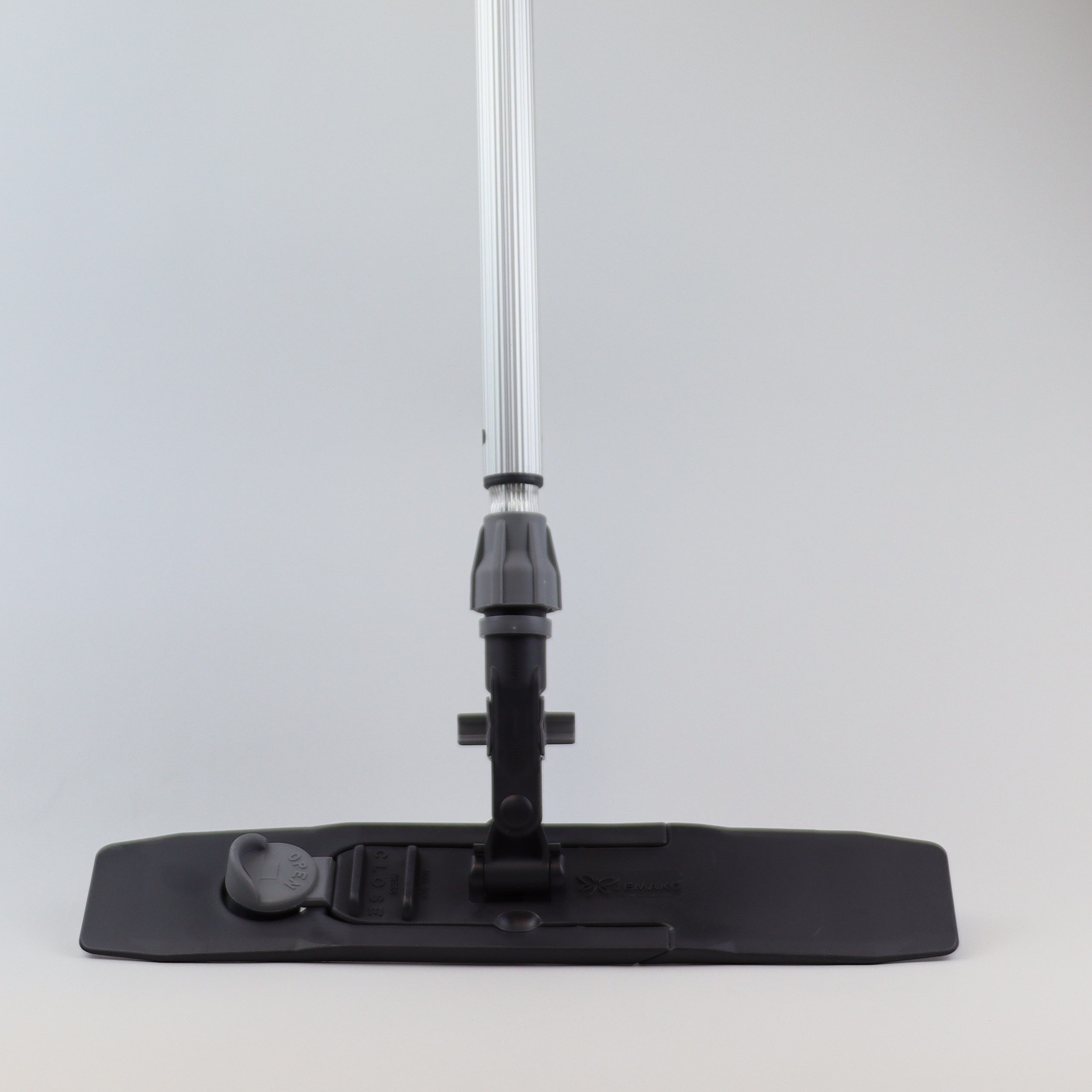 Jemako Bodenwischer Jemako Bodenwischgerät 42cm mit Teleskopstiel anthrazit beweglich