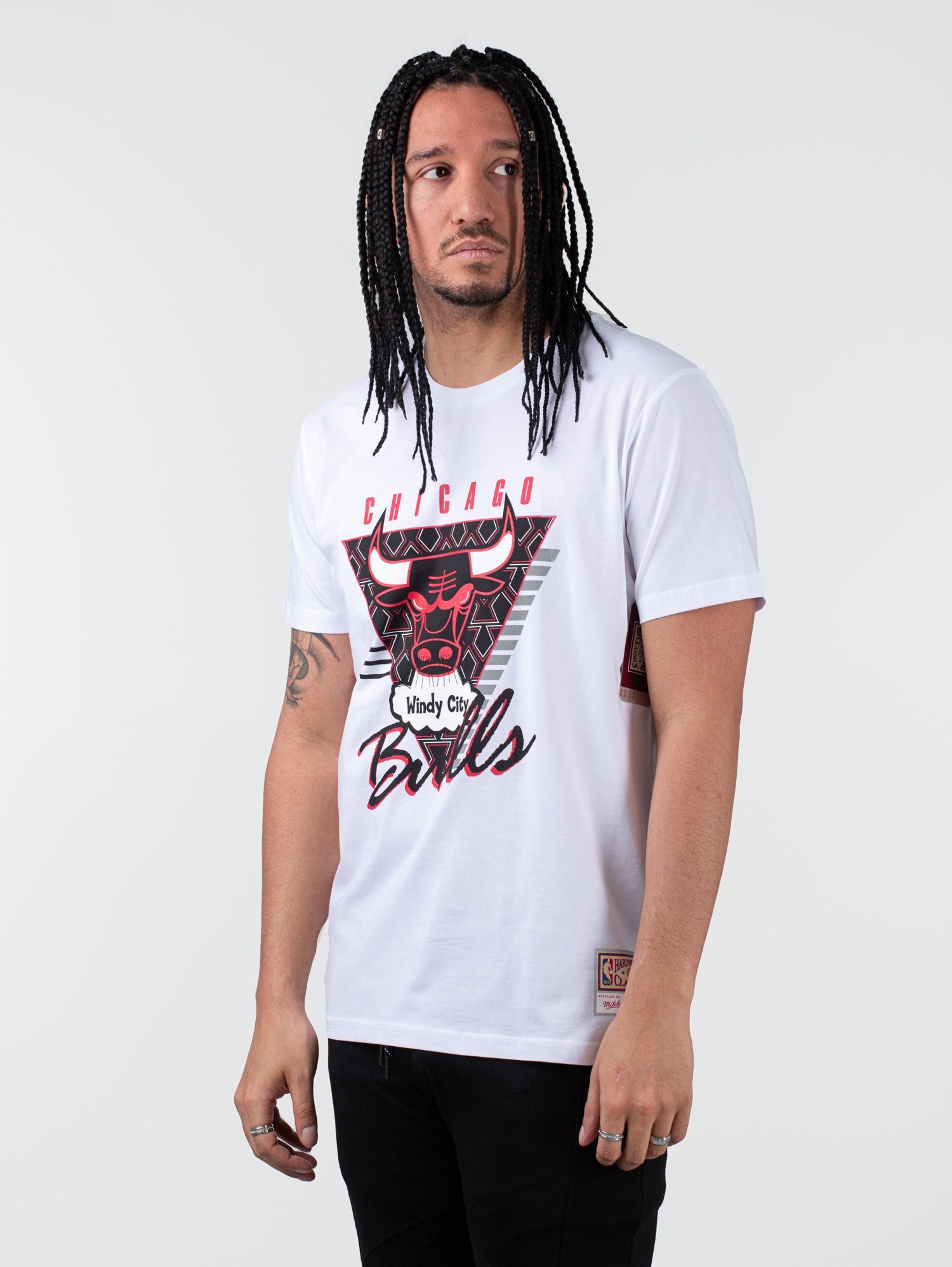 Ness Bulls Mitchell White & & Ness Chicago Seconds Tee Final Mitchell T-Shirt / NBA
