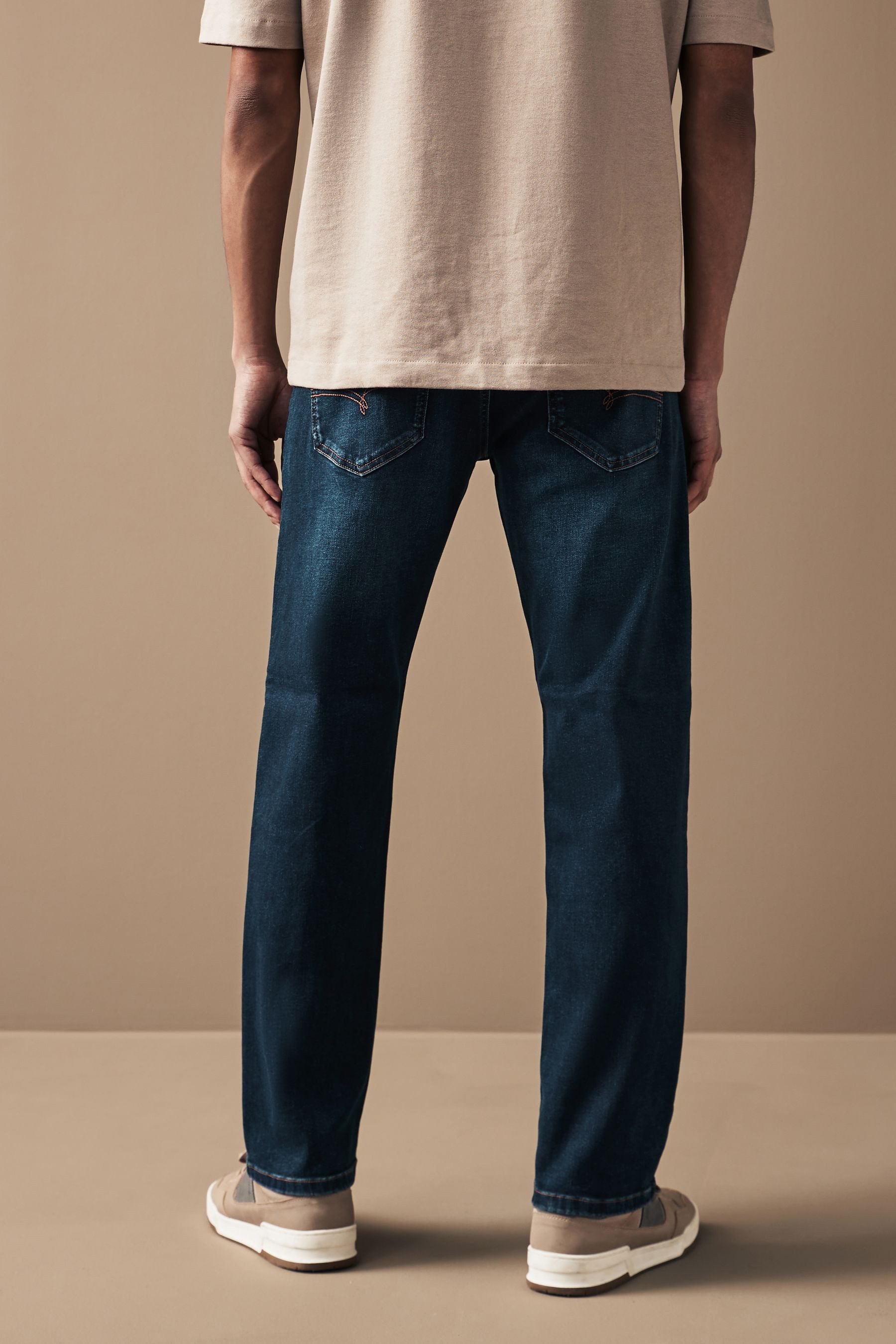 Next Straight-Jeans Straight Fit Motion Flex Jeans (1-tlg) günstig online kaufen