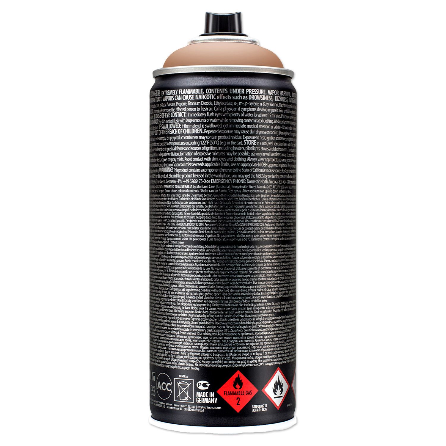 Montana Cans Sprühlack Montana Cans BLACK - Frappé 400ml