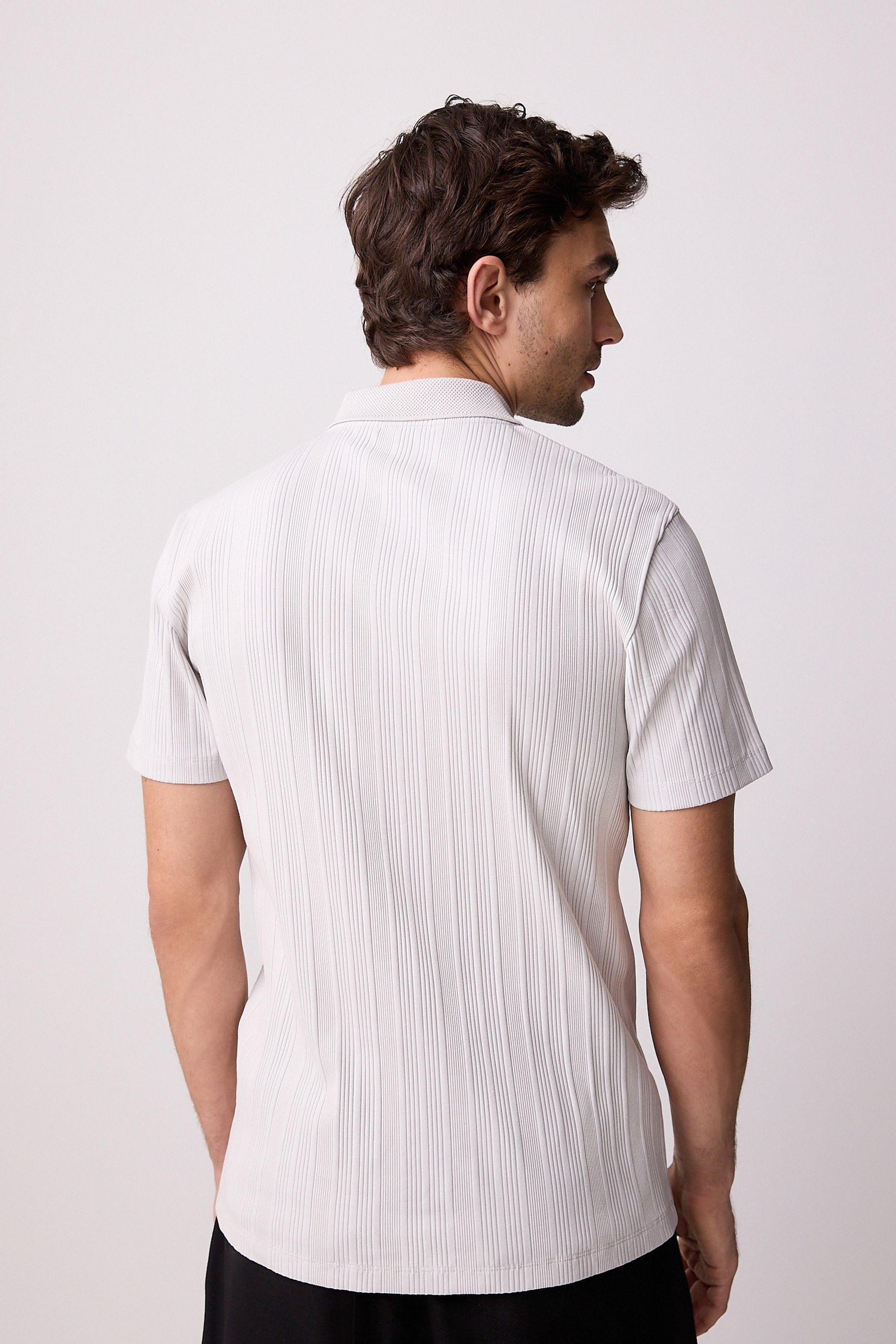 Next Poloshirt Elegantes Slim Fit Polohemd günstig online kaufen