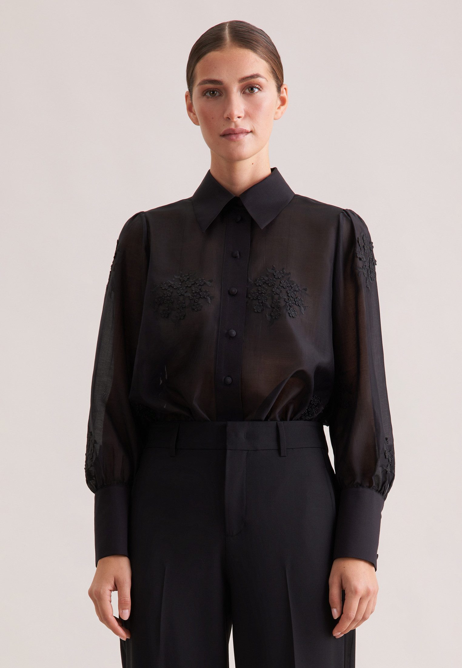 seidensticker Hemdbluse 1/1 Kragen Uni günstig online kaufen