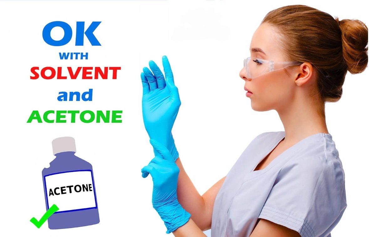 INTCO Nitril-Handschuhe Medical Einmalhandschuhe (Gummihandschuhe, 100-St., 100 Stück) Größe M-XL