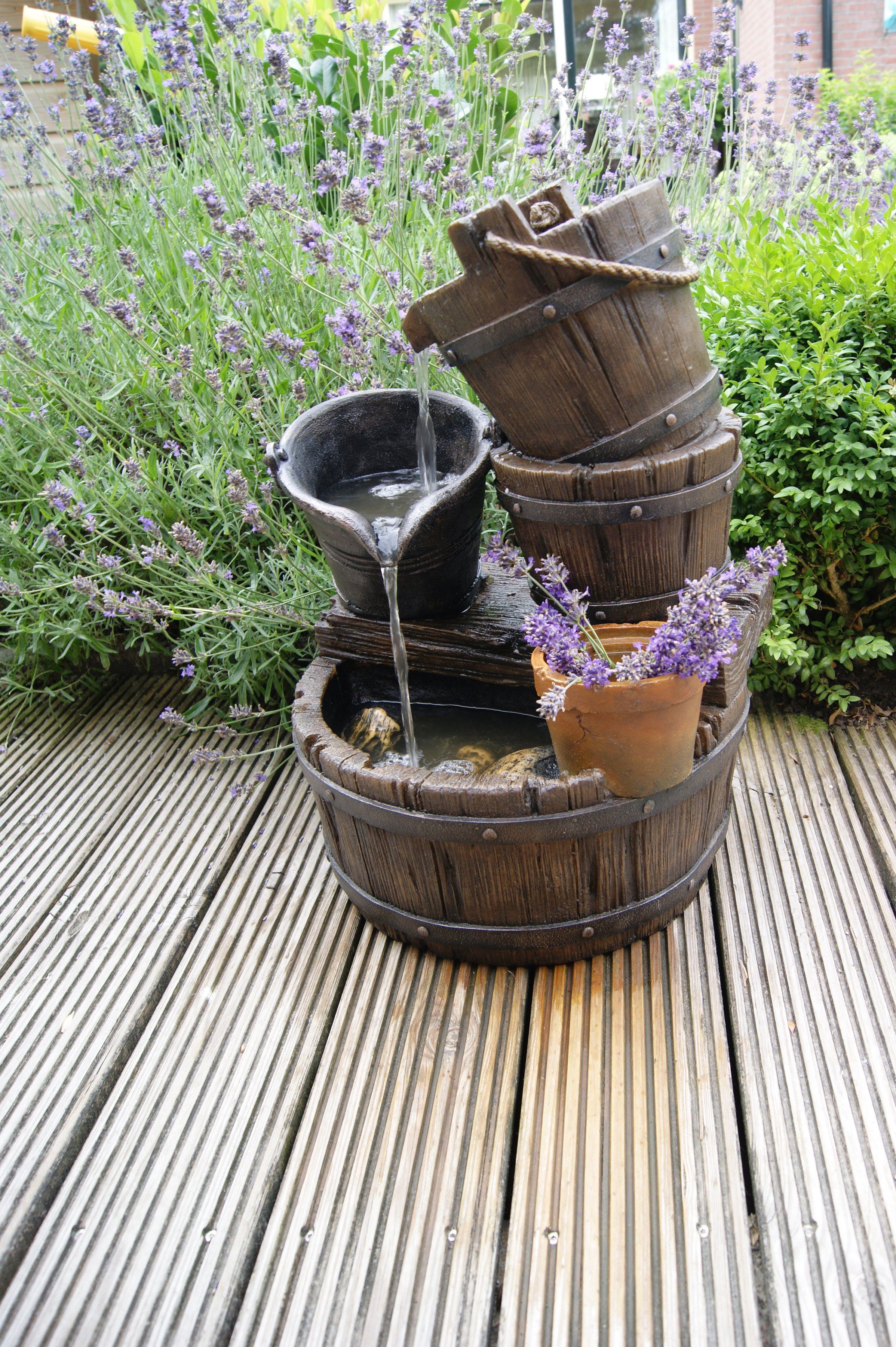 Ubbink AcquaArte Halifax Gartenbrunnen Set Springbrunnen günstig online kaufen