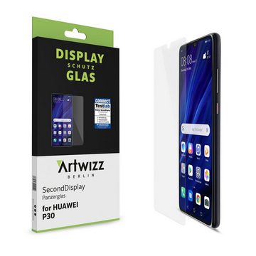 Artwizz Smartphone-Hülle Artwizz NextSkin + SecondDisplay Set geeignet für [P30] - Ultra-dünne, elastische Schutzhülle + Displayschutz aus Sicherheitsglas - Petrol
