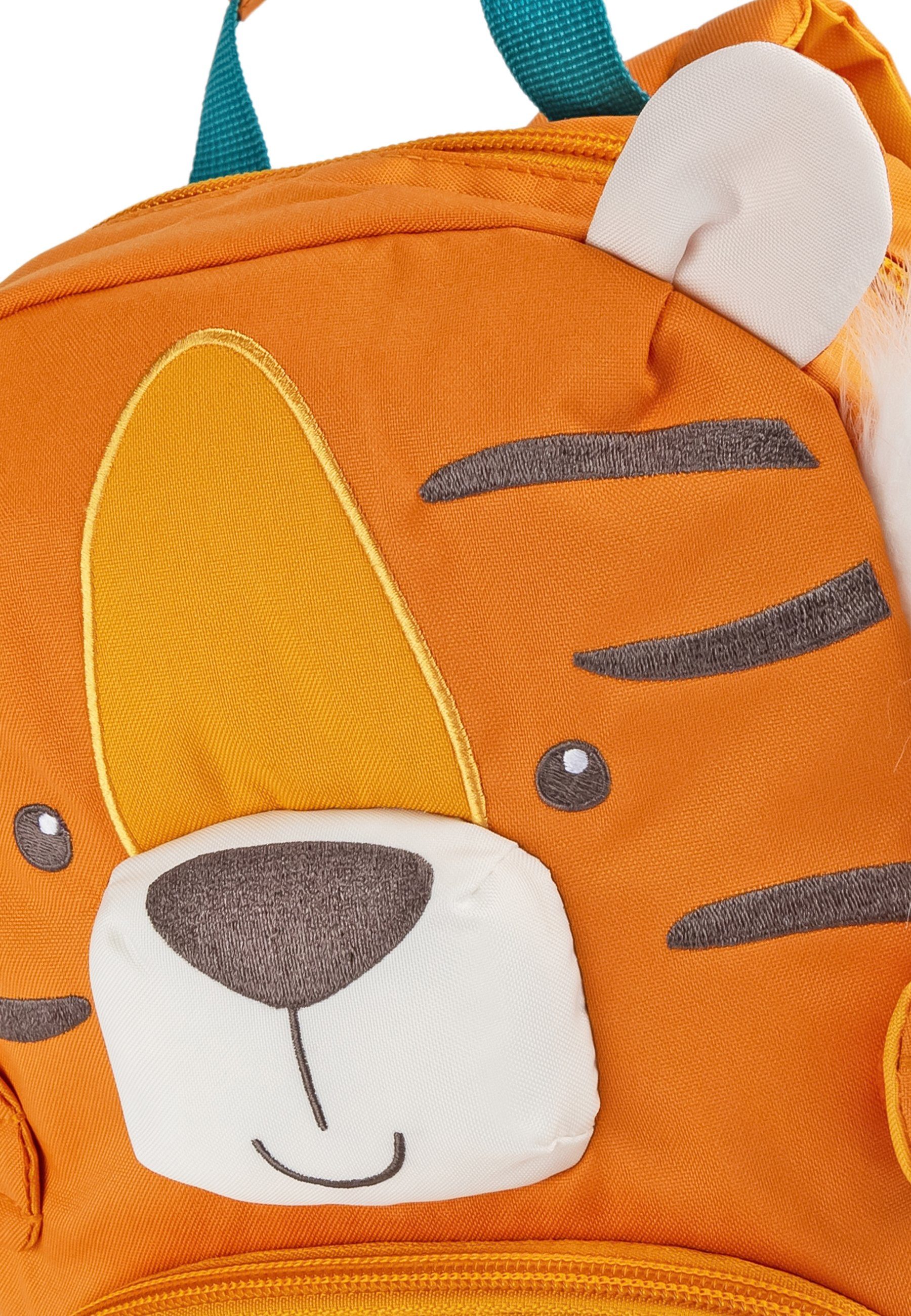 Sigikid Kinderrucksack Kinderrucksack Pfötchen-Rucksack Tiger