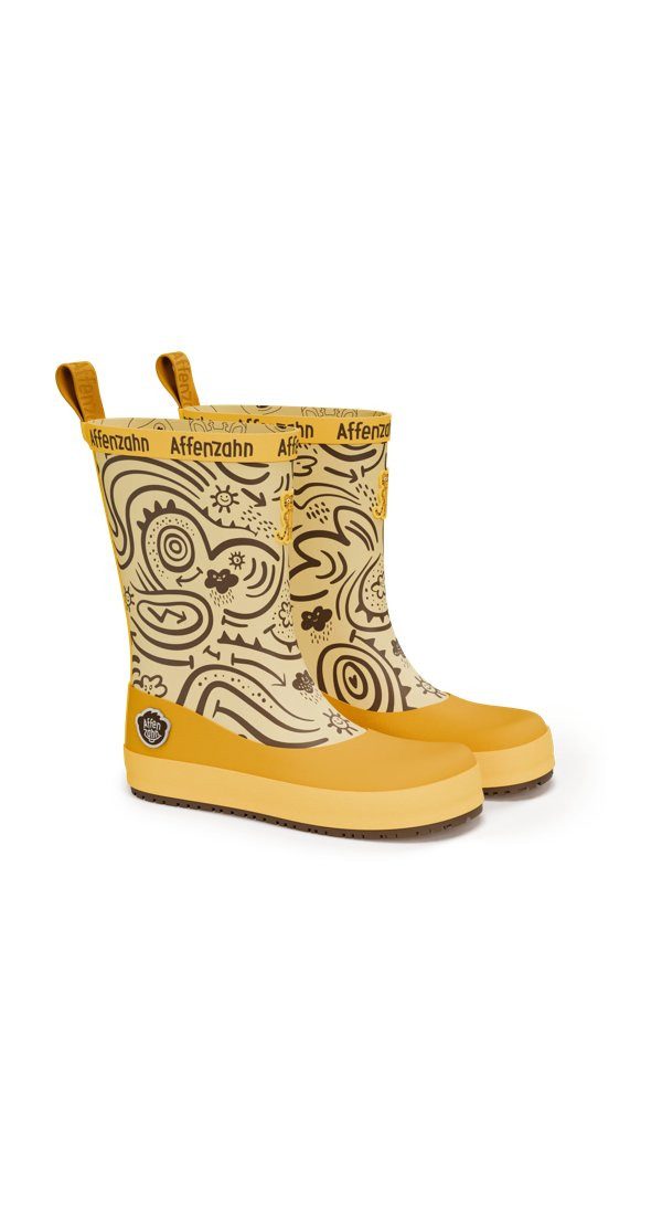 Affenzahn Vegan Plashy Gummistiefel nach Barfußschuhprinzip