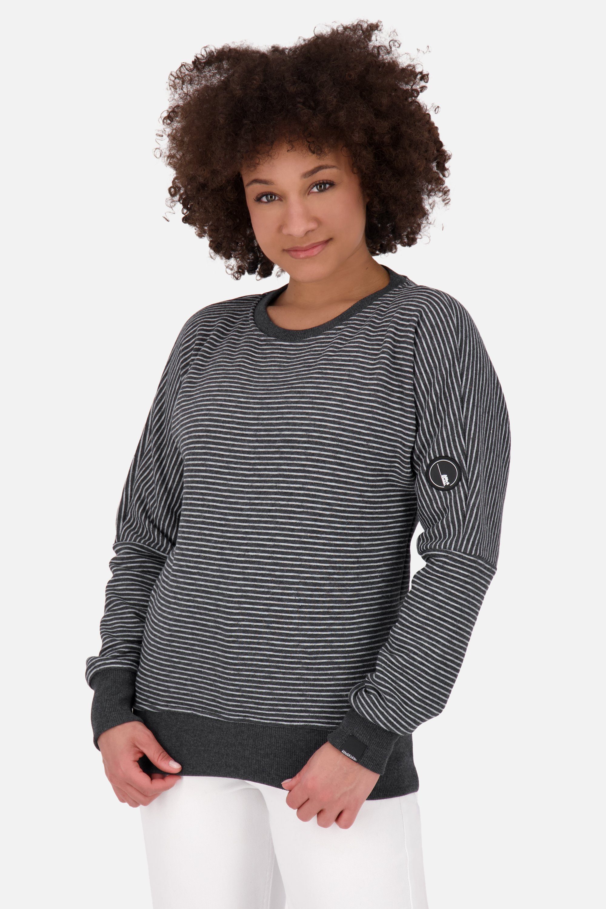 Alife & Kickin Z Pullover moonless Rundhalspullover, Damen Sweatshirt Sweatshirt DarlaAK