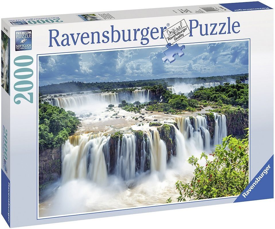 Ravensburger Puzzle Wasserfälle von Iguazu in Made Puzzleteile, - 2000 FSC® Brasilien, - Wald weltweit schützt Germany