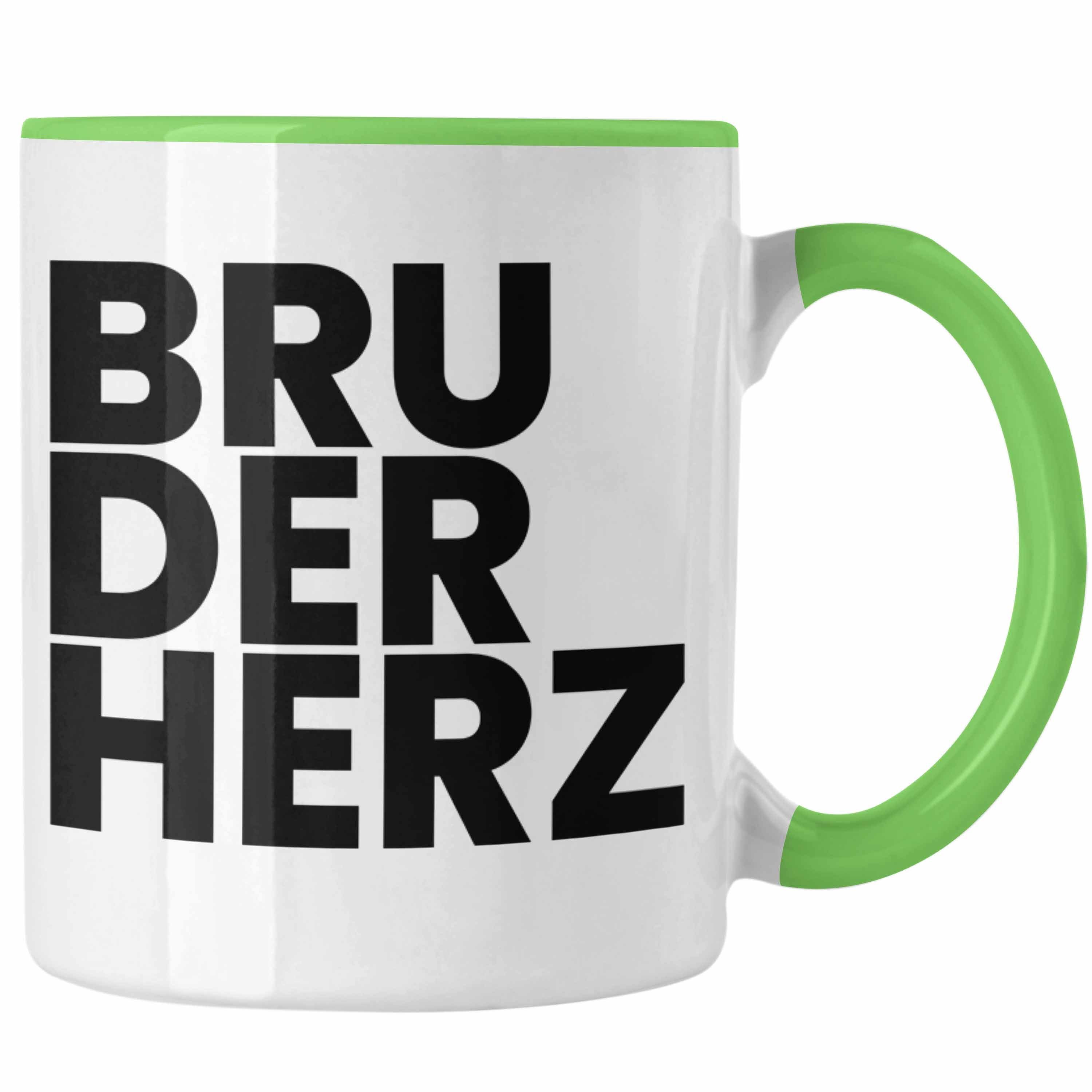 Extrem beliebt zu günstigen Preisen Trendation Tasse Trendation Geschenkideen Grün Geburtstag Lustig Tasse Geschenk Weihnachten Bruder Bruderherz Bester - Erwachsen