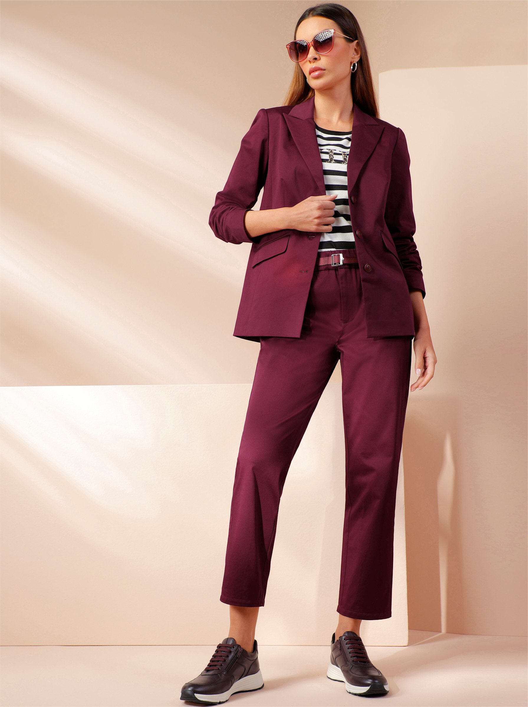 heine Blusenblazer Blazer Langarm