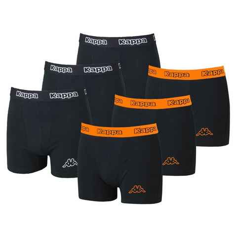 Kappa Boxershorts Kappa Boxershorts Sets Unterhosen Slip Toledo 6x Orange / Schwarz