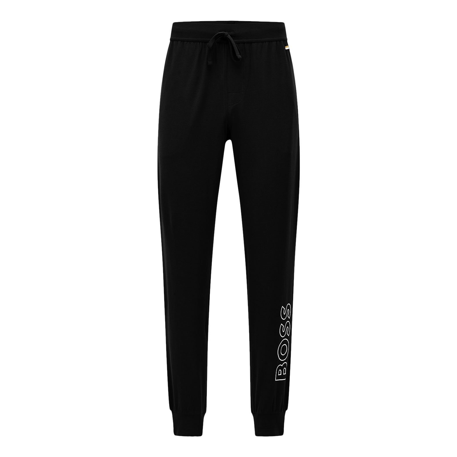 BOSS Jogginghose Identity Pants mit Outline-Logo 002 black