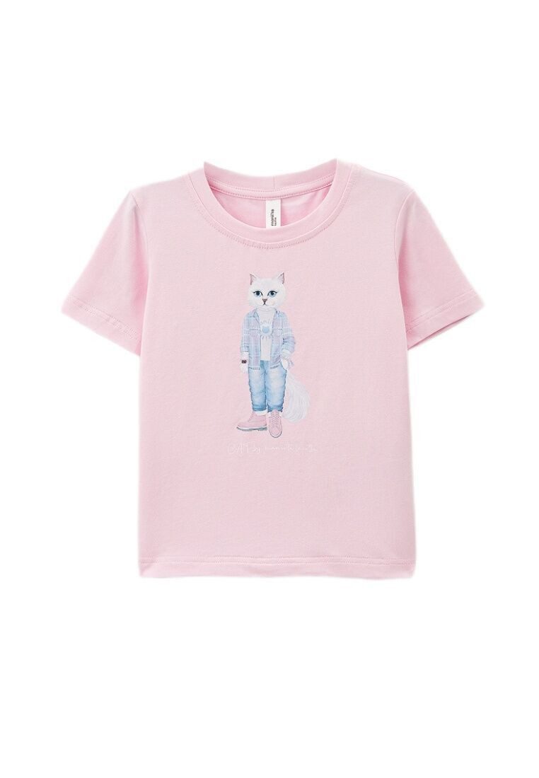 CAT by maniita lacitta Kurzarmshirt RIDER CAT (1-tlg) mit Katzen Motiv