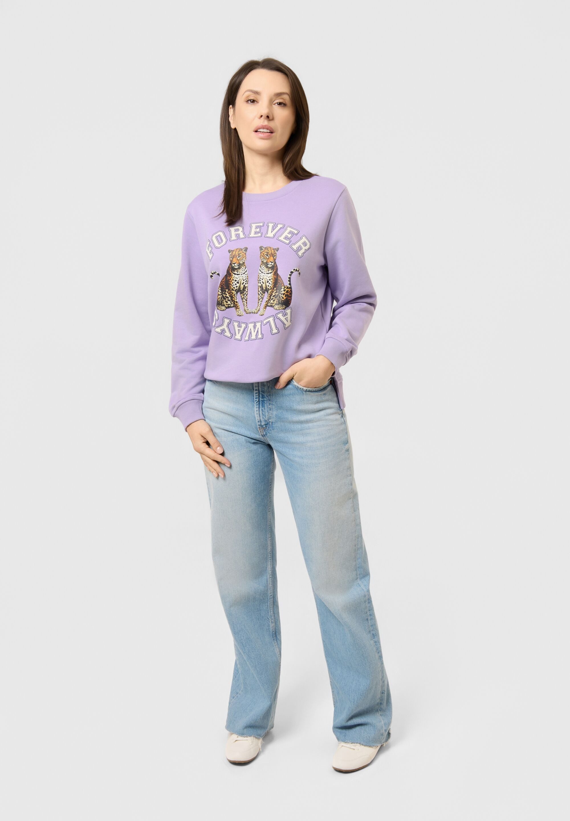 Codello Sweatshirt (1-tlg) Mit Schriftzug