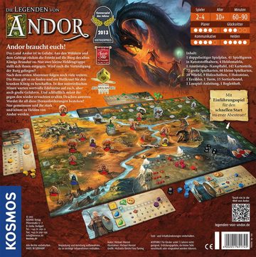 Kosmos Spiel, Brettspiel Die Legenden von Andor, Made in Germany