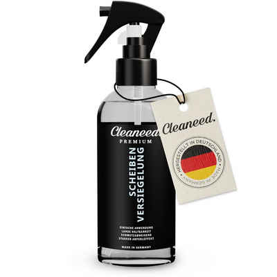 Cleaneed Cleaneed Premium Scheibenversiegelung Auto Scheibenversiegelung (Regenabweiser Spray, Windschutzscheiben Versiegelung), Einfache Anwendung und Lange Haltedauer mit starkem Abperleffekt